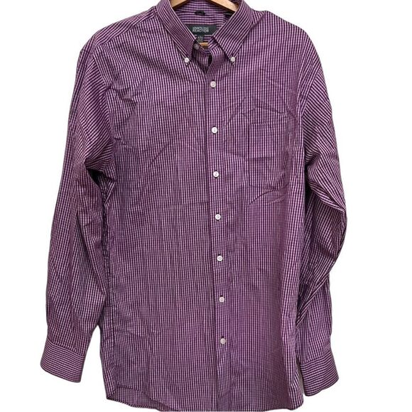 KENNETH Cole Reaction Shirt Button Down 16 1/2 - Picture 1 of 5